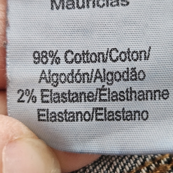 Calvin Klein Womens Light Wash Cropped Trucker Denim Jacket Size P/S - Picture 10 of 10